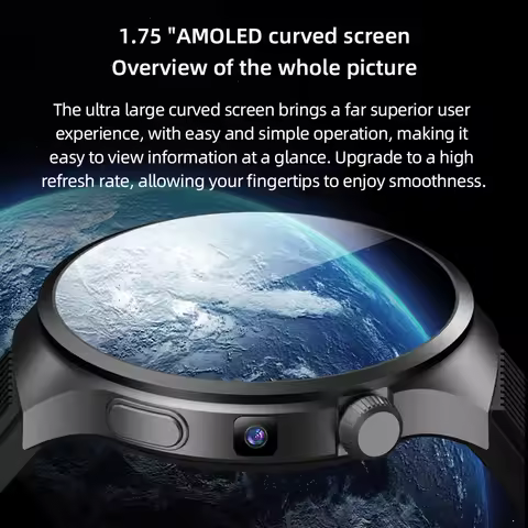 VP30 4G 5G Cellular Smart Watch Smartwatch With 1.75inch 800W HD Camera GPS Tiktok Whatsapp App Stor