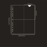 Isi 10 Sleeve Album A4 Sleeve Binder Album Refill Transparan Page Binder