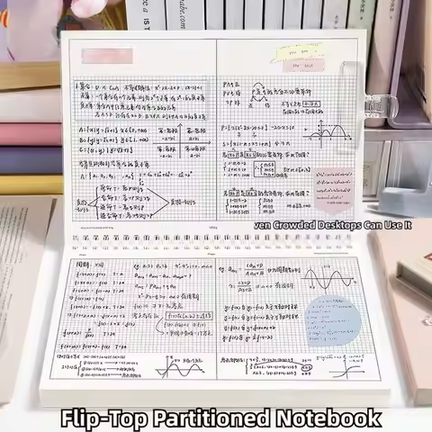 B5 Spiral Notebook Thick Paper Portable Journal Grid/Lined Paper Writing Memopad Student School Offi