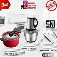 [LIVE] COMBO PRESTO 3IN1 (PRESTO, MIXER, CHOPPER)