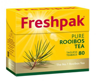 Freshpak - [有效期:11/2026] 80包 南非國寶茶 Freshpak Pure Rooibos 紅茶 博士茶 有益茶 (南非原裝進口)