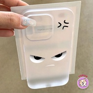 Fierce expression Creative Funny Cute phone case For iPhone 11 12 13Pro Max 14Plus XR XS Max 7 8 Plu