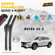 Mazda Cx-9 Quad Car Windshield Wiper Free 5 Bonus