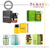 Odyssey Spectra / Tyrant / Mega / Aqua / Odyssey Dubai Chocolat by Armaf 100ml EDP