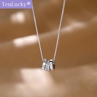 TenLucky Fashion Pendant Necklace for Women Fashion Korean Style with Jewellery Box Gifts for Birthd