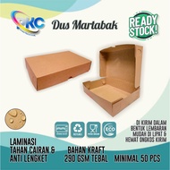 Eco Kraft 290 gsm Martabak Food Cake Box Packaging Box