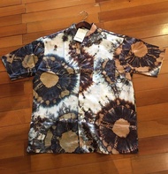 Hem Tie Dye Pria by Dian Pelangi ( ORIGINAL ) Baju Kemeja Batik Tie Dye Cowok Keren Kerja Kantor Cas