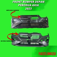 Fastlink Front Bumper Depan Perodua Axia 2023 Advance Spec New Model Material PP Original New High Quality