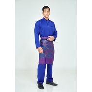 Sopan Warisan CLEARANCE Baju Melayu Cekak Musang Dewasa Jebat (dengan butang)