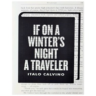 If On A Winter's Night A Traveller by Italo Calvino