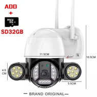 กล้องวงจรปิดใส่ซิมเน็ต 4G 5MP กล้องวงจรปิดไร้สาย ดูระยะไกลจากโทรศัพท์มือถือ แจ้งเดือนผ่านมือถือ กล้อ