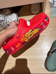 Crocs Lightning McQueen 卡通涼鞋
