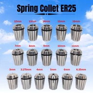 Ms7 Adapter collet chuck ER25 3mm 3.175mm - 16mm spring collet ER 25