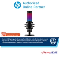 HyperX QuadCast S USB Microphone (Black-Grey) - RGB Lighting - 4P5P7AA