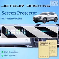 Jetour Dashing Infotainment Screen Protector Tempered Glass Skrin Protector Dashing Accessories