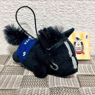 全新 日版 SK Japan 7.7cm 毛公仔 Key chain 鏈球 匙扣 純種馬 日本 賽馬 賽馬娘 Horse Thoroughbred Collection Soft Plush Neso