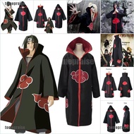 TOM Animer Cosplay Costume Akatsuki itachi Cloak Superior Quality Anime Convention[MY]