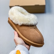 Women's Fur Integrated Fur Shoes Thick-Soled Heightening Cotton Shoes Warm Short Tube Waterproof