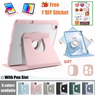 IPad Case 720° Rotate Flip Case 10.2 Inch IPad 5 6 9 7th 8th Gen Autolock Foldable Case IPad Pro 10 