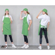 <apron>apron barista / barista apron / chef apron / plain sage apron