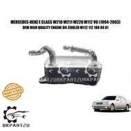 MERCEDES-BENZ E CLASS W210 W211 W220 M112 V6 (1994-2003) ENGINE OIL COOLER WITH ORING COOLER ENGINE 