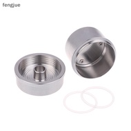 fengjue ICafilas Stainless Steel Reusable Illy Coffee Filter Tamper Set Refillable Capsules Pod Tamp