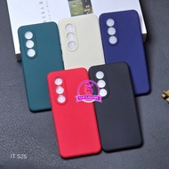 Itel S25 Itel S25 Ultra liquid Silicone Macaron Square Color Case Itel S25 Itel S25 Ultra