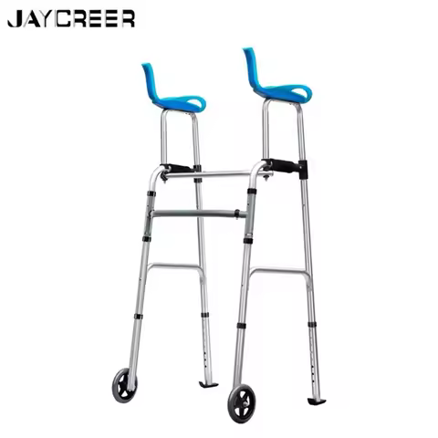 JayCreer Stand Upright Walkers With Seat For Seniors Elderly