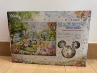 絕版日本製tenyo Disney 迪士尼米奇玫瑰花園純白樹脂 砌圖1000塊 1000 pieces 拼圖 puzzles