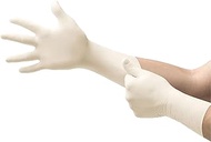 Ansell TouchNTuff 73-500 Neoprene Chemical Splash Resistant Single-Use Glove, Sterile/Disposable, 5 