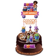 HOME cake topper DIY