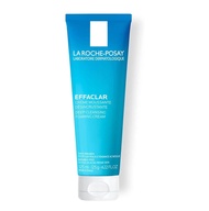LA ROCHE POSAY Effaclar FOAMING Cream 125ml.ลาโรช เอฟฟาคล่ร์ โฟมล้างหน้าเนื้อครีม