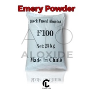 Emery Powder 25KG Serbuk Amplas Bubuk Amril Pasir Alumina