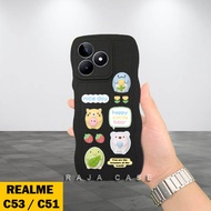 Soft Case Gelombang Realme C53 Case hp Realme C51 - GM17