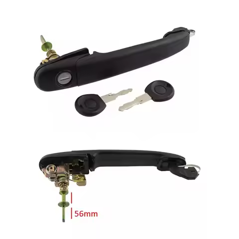 6N0837207C/D Front Left Right Door Handle with 2 Same Keys for P-OLO 6N 6N1 6N2 SHARAN SEAT ALHAMBRA