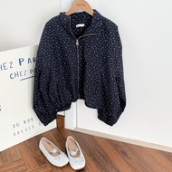 Zinnia/Beautiful Korean floral windbreaker jacket 6628