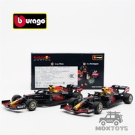 Bburago 1:43 2021 F1 Redbull RB16B Paper Box edition Formula Racing Diecast Racing Car