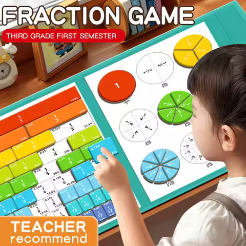 Magnetic Fraction Learning Base for Lower Grade Math - Cognitive Calculation Nuclear Denominator Ope