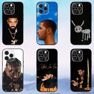 TP-1 Rapper D-Drake Phone Case For iPhone 16e,16,15,14,13,12,11,Pro,X,XS,Max,XR,Plus,Mini Soft Black
