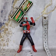GANTUNGAN Kamen Rider 2 Hayato Ichimonji Kamen Rider Keychain Keychain BIG Historical Rider Figure K