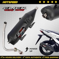 HOTSPEED Muffler Pipe For Click 125I 150I Original Power Pipes V3 With Stainless Elbow 1Set Honda