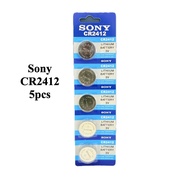 [ SONY ] (CR2412 / CR2430 / CR2450 / CR2477) CR Series 3V Lithium Coin Cell Battery | Blister Pack (