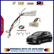 Perodua Myvi G3 2018 - 2024 Reverse Camera Plug & Play Socket