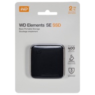 Western Digital 2TB WD Elements SE Portable USB 3.0 External SSD - 400MB/s