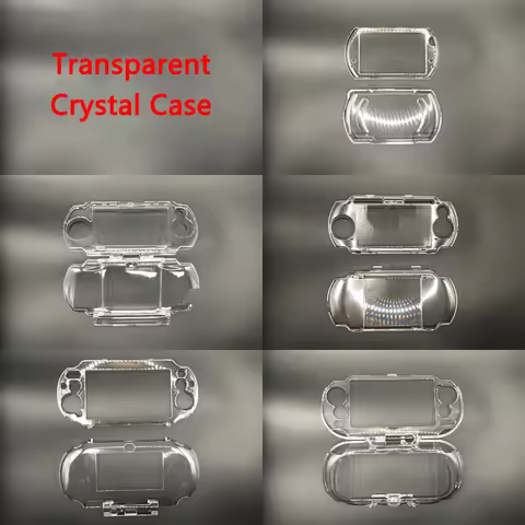 Plastic Clear Crystal Protective Hard Shell Skin Case Cover For GBA SP NDSL DSI NDSi XL 3DS New 3DS 