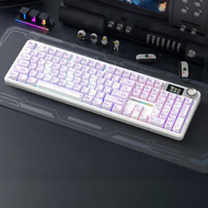 AULA | F108/F108pro Side-etched Gradient Customizable Tri-mode RGB Mechanical Keyboard