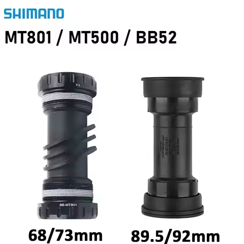 Shimano BB52 MTB Bottom Bracket MT801 BSA MT500-PA Press Fit Mountain Bike Central Movement Bicycle 