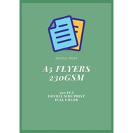 PRINT FLYERS ARTCARD A5 300PCS