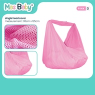 Mas Baby Cradle Net Buai Baby Sarong Kain Buaian Buayan Jaring Berzip Hammock XXL 2 Cover 摇篮布铁架
