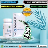 Obat Kuat Pria Tahan Lama Herbal Vigamax Asli Original isi 10 Kapsul